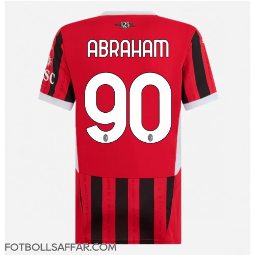 AC Milan Tammy Abraham #90 Hemmatröja Dam 2024-25 Kortärmad